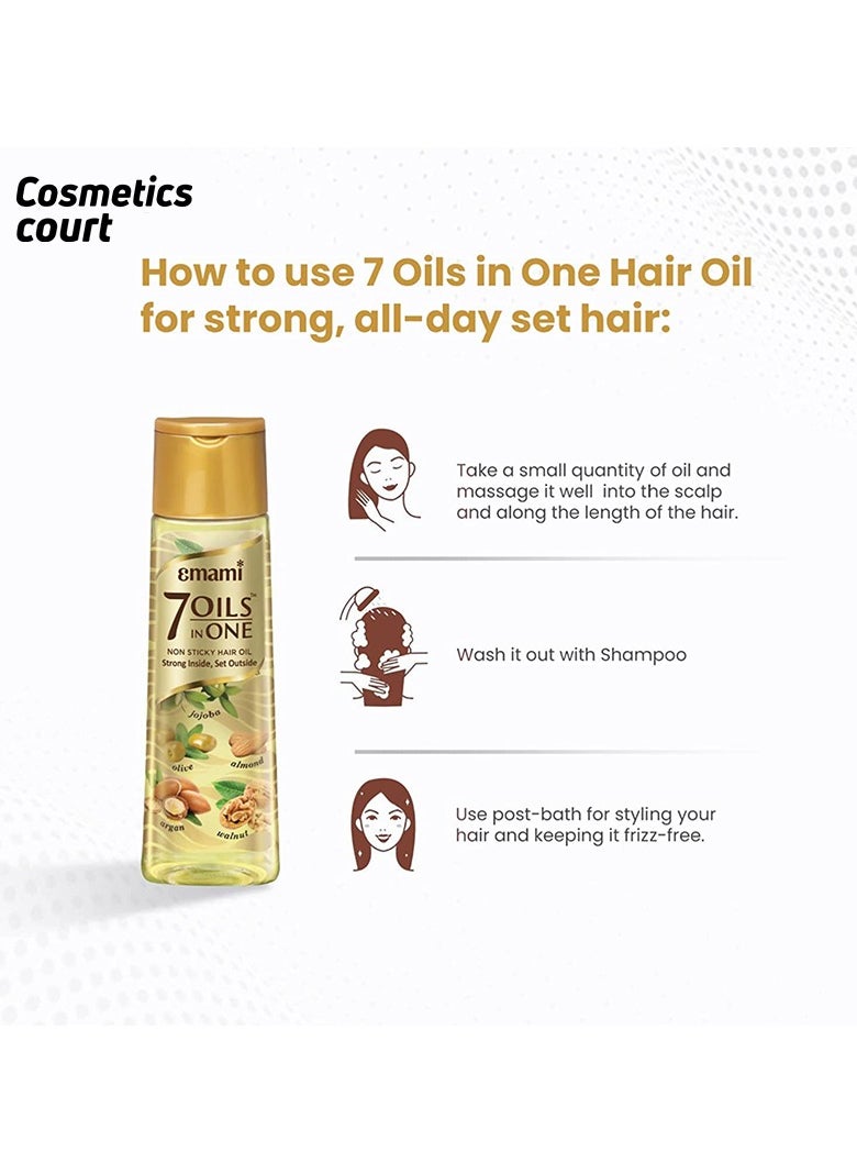 emami 7-In-1 Hair Oil 300ml  - Image 4