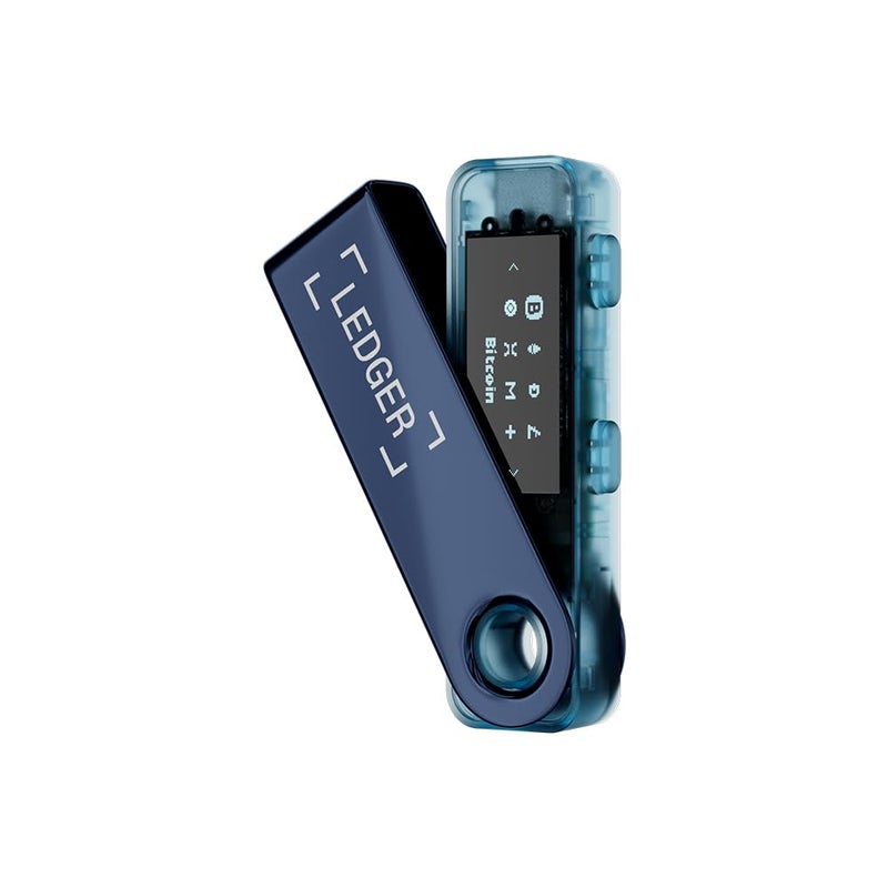 Ledger Nano S Plus (Neptune Blue) : The Perfect Entry-Level Hardware Wallet to securely Manage All Your Crypto and NFTs (for Desktop or Android only) - Image 1