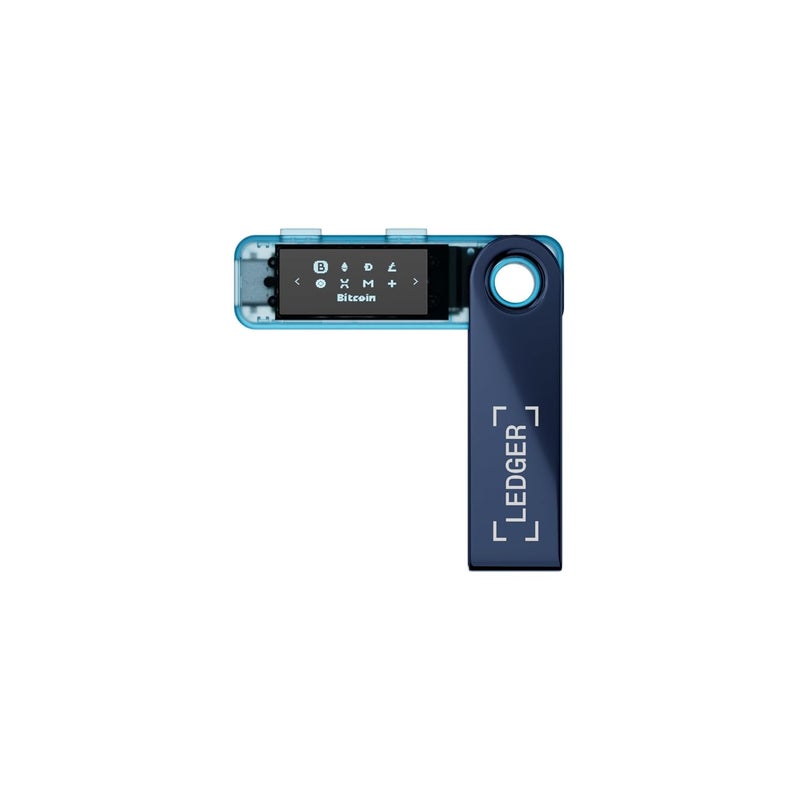 Ledger Nano S Plus (Neptune Blue) : The Perfect Entry-Level Hardware Wallet to securely Manage All Your Crypto and NFTs (for Desktop or Android only) - Image 2