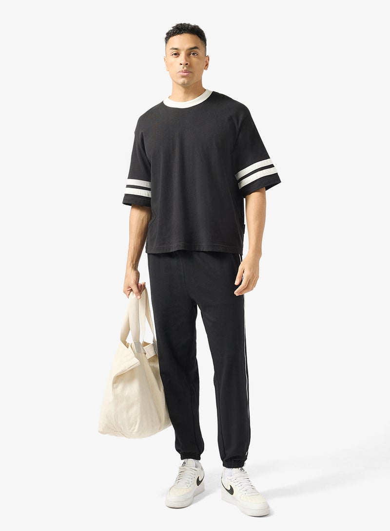 Seventy Five Side Stripe Oversized Joggers - Image 2