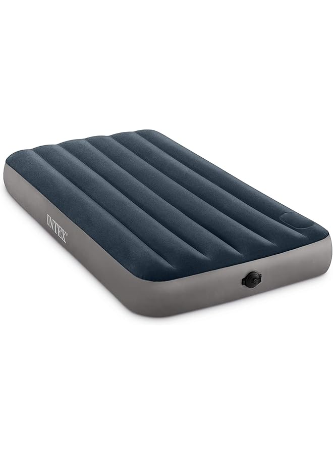 INTEX Dura Beam Standard Series Single High Airbed with Two Step Pump Twin - Image 1