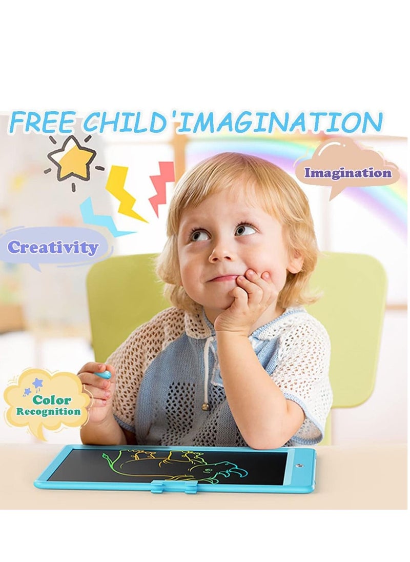 MONOGUE Kids Drawing Board Colorful  10 Inch LCD Writing Erasable and Reusable Pad  - Image 2
