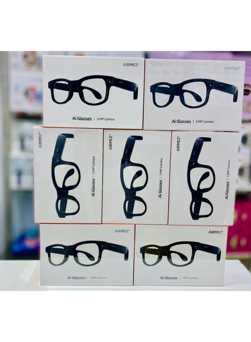 أيرمز نظارة Airmez الذكية – موديل MezLens S1  استمتع بتجربة تقنية متطورة مع نظارة Airmez الذكية، المصممة لتجمع بين الأناقة والراحة والميزات الذكية التي تسهّل حياتك اليومية - Image 2