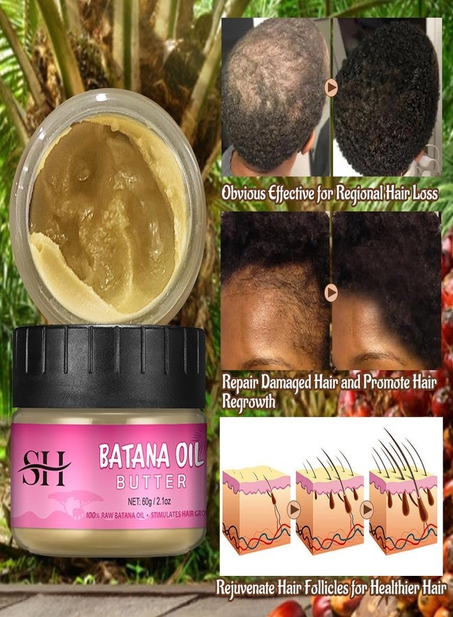 gowwim Batana Oil - Pure, Natural Hair Oil for Growth and Against Loss, Promotes Regrowth, 60g/2.1Oz - Image 3