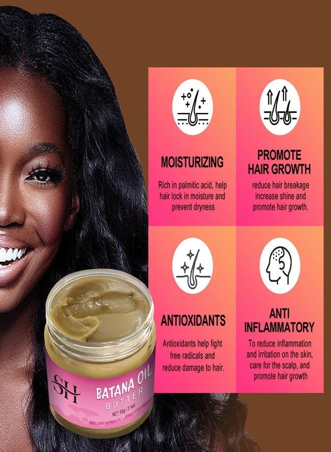 gowwim Batana Oil - Pure, Natural Hair Oil for Growth and Against Loss, Promotes Regrowth, 60g/2.1Oz - Image 5