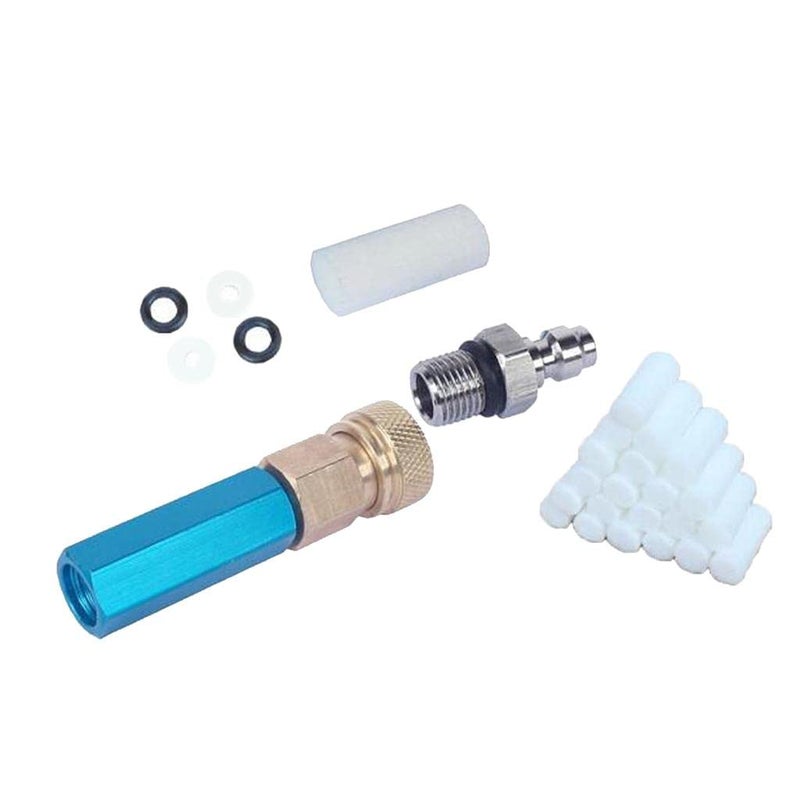 klarako High Pressure Pump Filter Small Tube Water Oil Separator Blue PCP 30MPA Air Filtering - Image 1