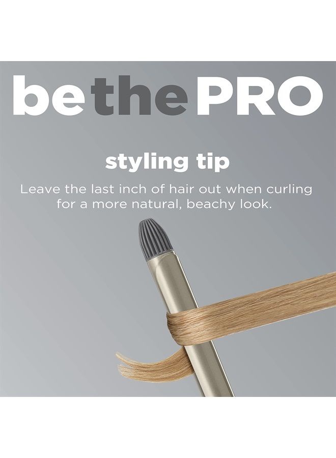 CONAIR مكواة تجعيد الشعر السيراميكية التورمالينية INFINITIPRO BY CONAIR مقاس 3/4 بوصة، أسطوانة مقاس ¾ بوصة تنتج تجعيدات ضيقة - للاستخدام على الشعر القصير إلى المتوسط - Image 4