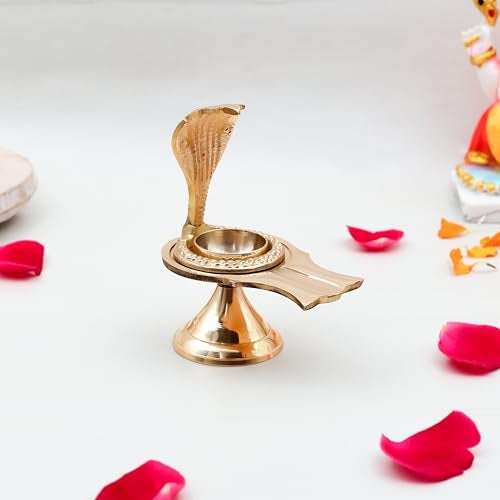 TORPPEZA Shivling stand for home temple/ Festival special mahashivratri pooja/ shiv pooja/ Rudrabhishek shivling stand - Image 2