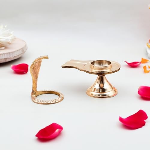 TORPPEZA Shivling stand for home temple/ Festival special mahashivratri pooja/ shiv pooja/ Rudrabhishek shivling stand - Image 3