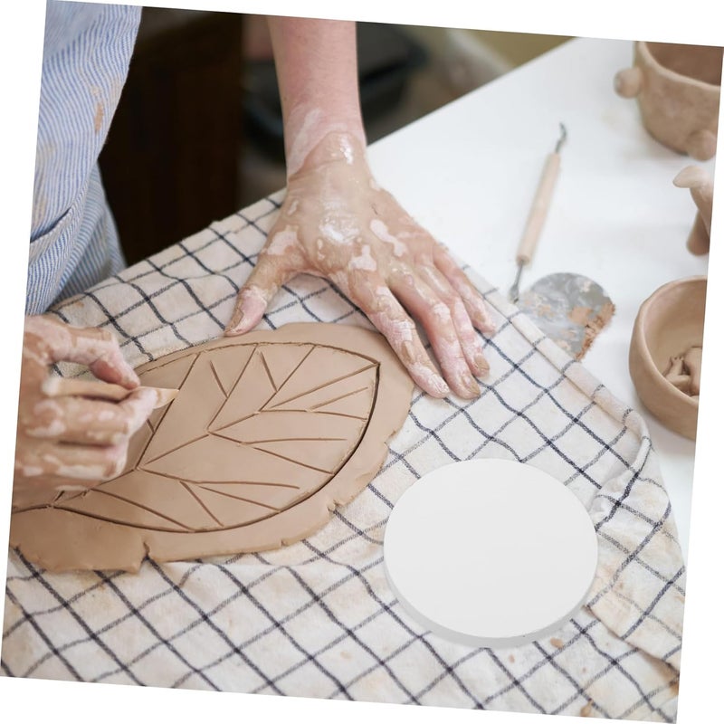 EXAOMBLE Microwave Kiln Refractory Support Mat Ceramic Pottery Kiln Mat for Pottery Safe Easy to Use - Image 5