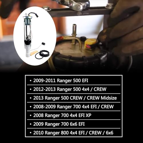 TIKSCIENCE Fuel Pump Assembly 2204306 for Polaris Ranger 700 4X4 EFI XP Crew 2008-2009, Ranger 800/800 Crew 2010, Ranger 500 4X4 EFI Crew Midsize 2009-2013 Replace 47-1009 2520817, with Fuel Level Sending Unit - Image 5