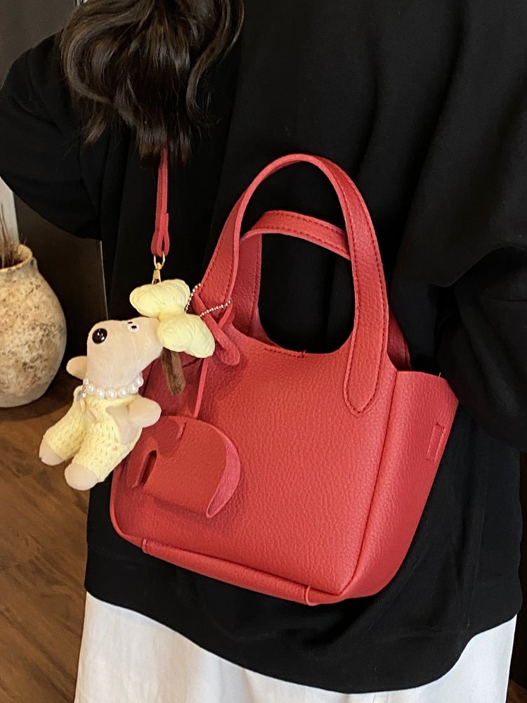 This Year'S Popular Small Bags For Women Are Versatile In Summer Fashion Shoulder Crossbody Bag Korean Style Bucket Bag - Image 3