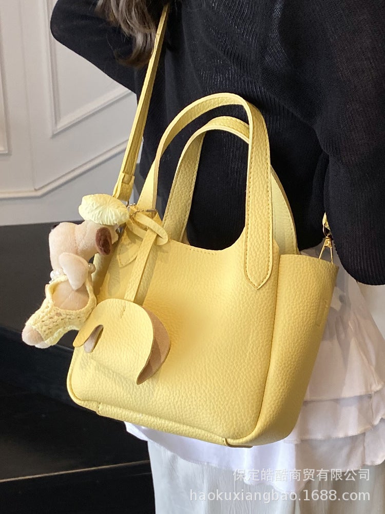 This Year'S Popular Small Bags For Women Are Versatile In Summer Fashion Shoulder Crossbody Bag Korean Style Bucket Bag - Image 4