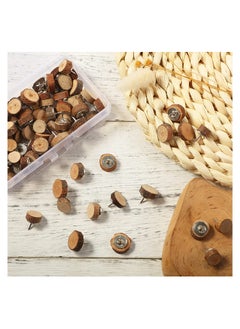 80 Pcs Wood Push Pins Drawing Pins Wood Thumb Tacks Decorative Push Pins Wooden Map Pins for Cork Boards Map Photos Calendar and Home Office Craft Projects - pzsku/Z5F3ADFD6687751A5E856Z/45/_/1723107411/3ab55c18-8db5-47c2-bd27-c75766d23ae7