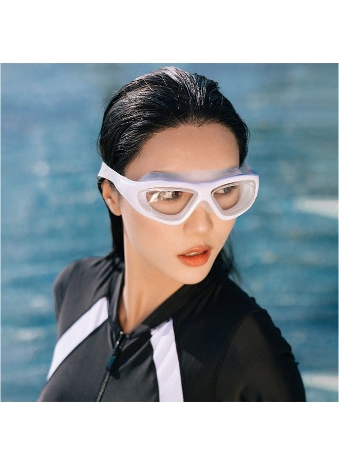 ShebSheb Swimming Goggles  Wide View Swim Goggles for Adult Men Women, Anti Fog No Leaking  - Image 4