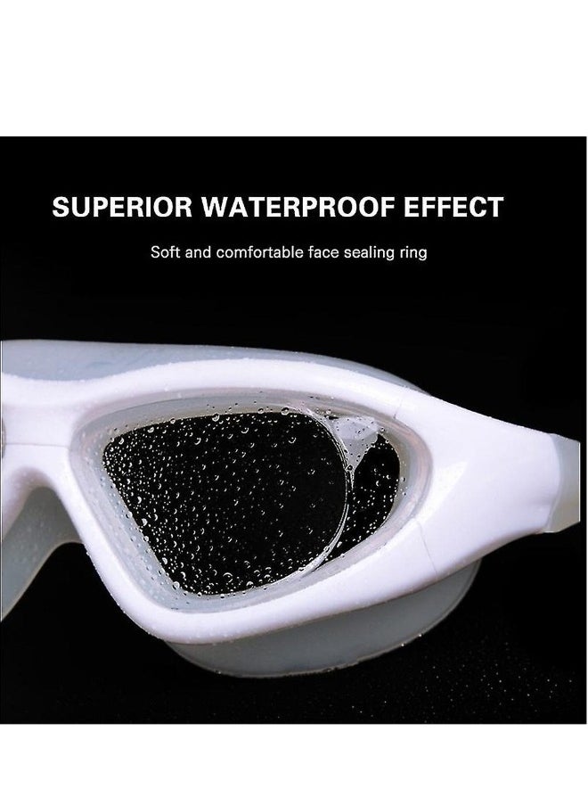 ShebSheb Swimming Goggles  Wide View Swim Goggles for Adult Men Women, Anti Fog No Leaking  - Image 3