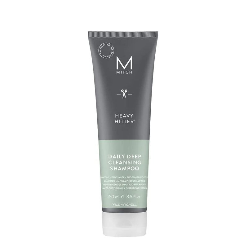 MITCH by Paul Mitchell Heavy Hitter Daily Deep Cleansing Shampoo for Men, For All Hair Types, 8.5 fl. oz. - Image 1