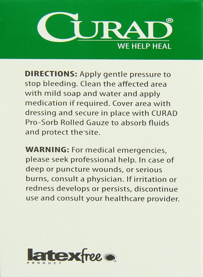 CURAD Stretch Rolled Gauze 3" x 2.5 yds., Pack of 24 - Image 2