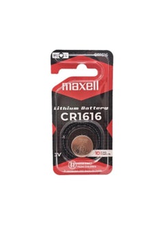 Maxell 1-Piece Maxell CR1616 Lithium 3V Japan Battery 
