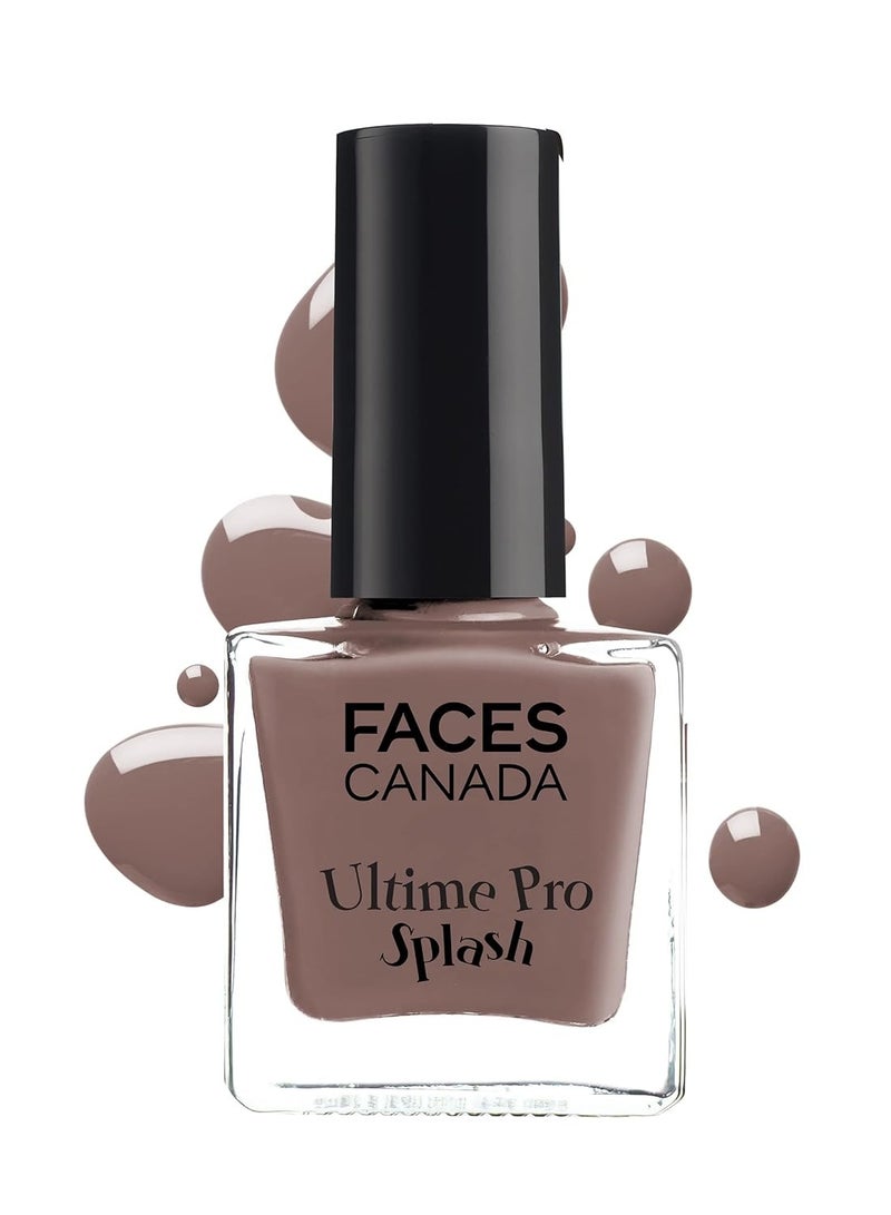 FACES CANADA Ultime Pro Splash Nail Enamel Nutty 32 8ml - Image 1