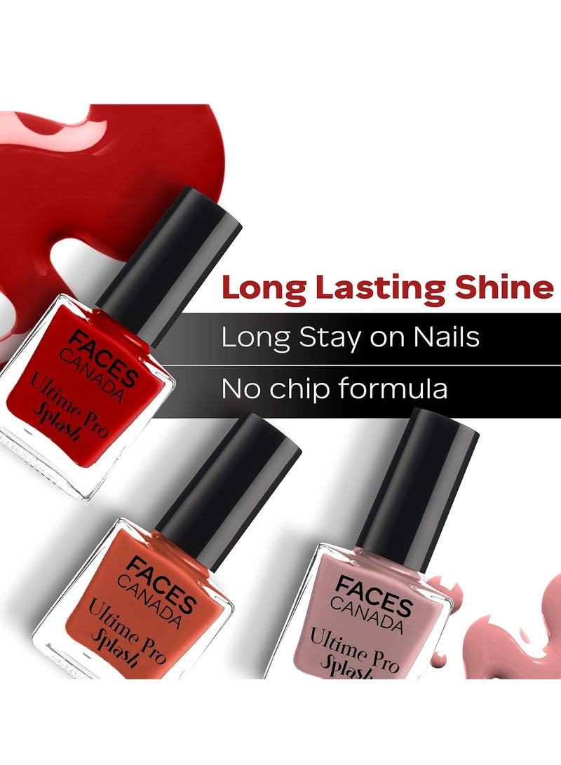 FACES CANADA Ultime Pro Splash Nail Enamel Nutty 32 8ml - Image 3
