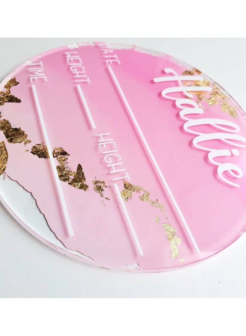 Eworld 20 Piece Clear Acrylic Transparent Round Disc for Engraving Name Cards and Painting - Image 3