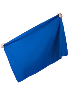 Qiccijoo Qiccijoo Quick Dry Towel Turkish Beach Towel Oversized 130*80cm/51.2*31.5in Microfiber Towel Super Absorbent, Travel & Sports & Camping Towel Gym Towel Yoga Towel（Blue）  - Image 1
