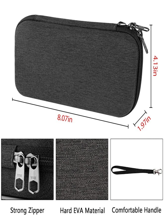 GEEKRIA Shield Case for Texas Instruments TI-84 Plus CE Color, TI-83 Plus Calculators, Replacement Protective Hard Shell Travel Carrying Bag with Room for Accessories - Image 3