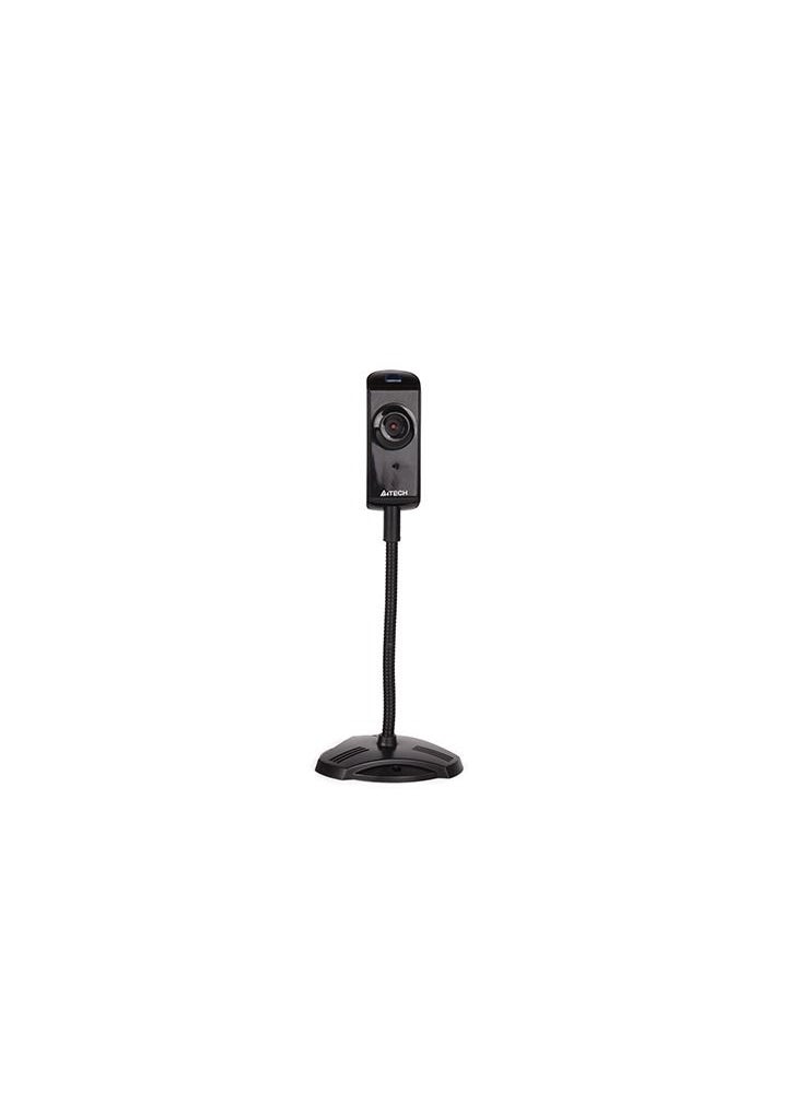 A4TECH - A4TECH WEBCAM ANTI-GLARE  480P 640*480 Pixels, 30fps Frame Rate, Built-in Microphone, For Mac/Linux/Chrome/Android/Windows, Black - Image 1