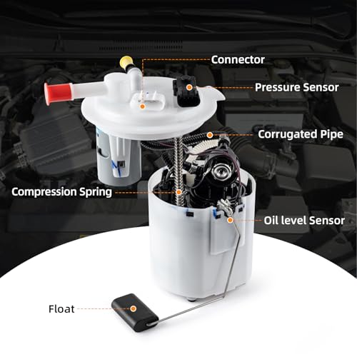 DIRBOERF Electric Fuel Pump Assembly Compatible With Buick Enclave 2009-2017 GMC Acadia 2009-2016, Acadia Limited 2017 Chevy Traverse 2009-2017 Replace E3790M SP6657M FG1371 - Image 3