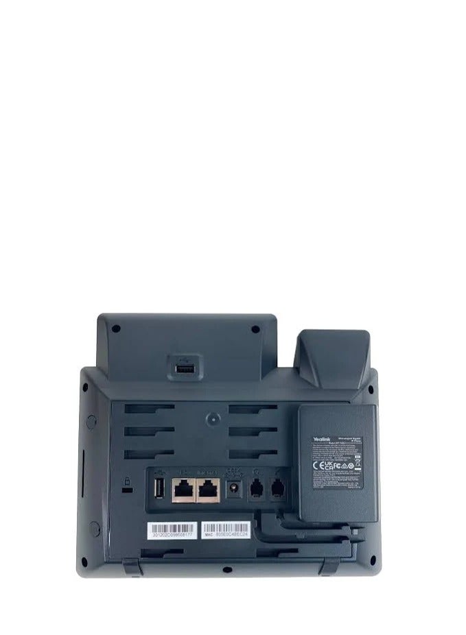 Yealink Yealink T43U IP Phone, 12 VoIP Accounts. 3.7-Inch Graphical Display. Dual USB 2.0, Dual-Port Gigabit Ethernet, 802.3af PoE, Power Adapter Not Included - Image 2