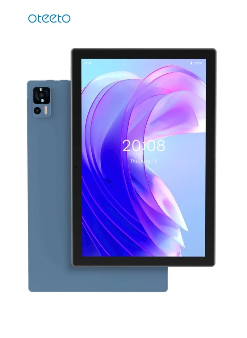 Oteeto - TAB 16 tablet/10.1 Inch IPS LCD/Octa Core 2.0GHz/Android 14/4G Connectivity/6000 mah battery/12GB + 512 GB/8 Mp front + 13 Mp rear camera/keyboard/touch pen (Blue) - Image 1