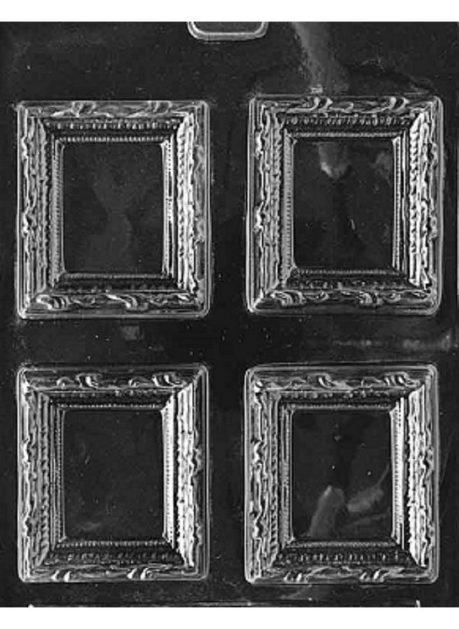 Grandmama's Goodies M110 Frame Chocolate Candy Soap Mold With Exclusive Molding Instructions 