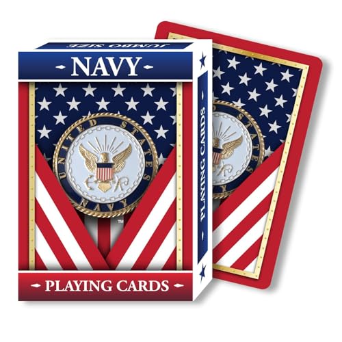 Springbok United States Navy Playing Cards Officially Licensed 52 Playing Card Deck Made in USA - Image 5