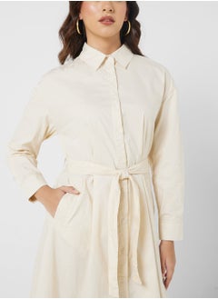 ELLA Belt Detailed Dress  - Image 3