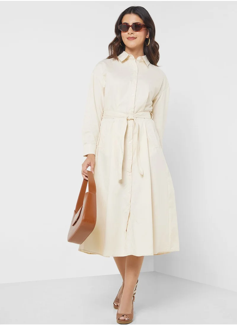 ELLA Belt Detailed Dress