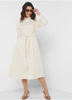 ELLA Belt Detailed Dress  - Image 4