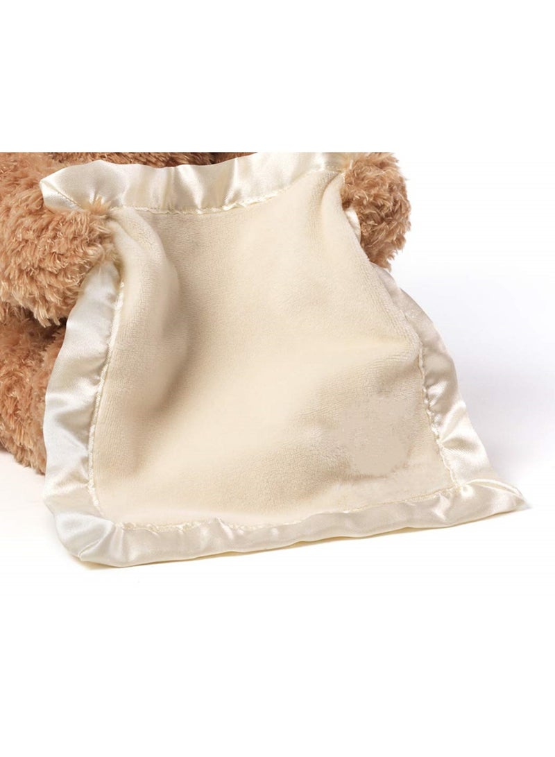 Teddy Bear Play Hide and Seek Lovely Cartoon Stuffed Kids Birthday Gift 30cm Cute Music Bear Plush Toy - Image 4