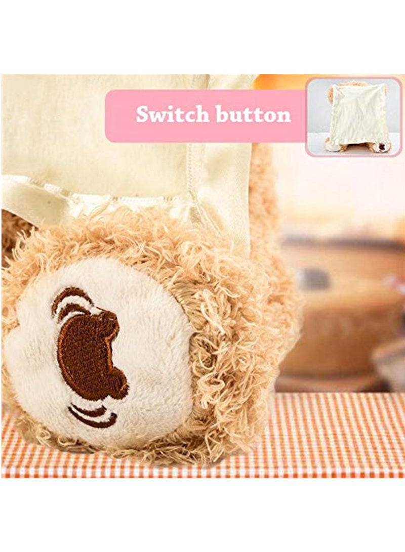 Teddy Bear Play Hide and Seek Lovely Cartoon Stuffed Kids Birthday Gift 30cm Cute Music Bear Plush Toy - Image 3