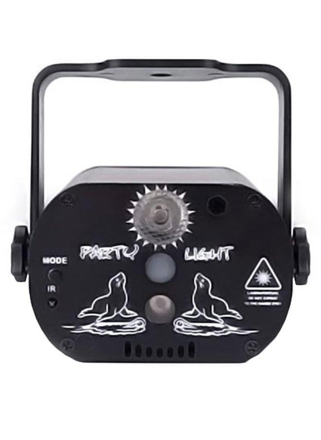 Generic 60-Pattern Disco LED Stage Light Black 