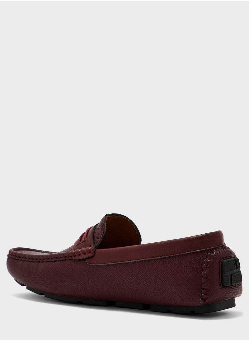 Robert Wood - Saddle Detail Loafers - Image 1