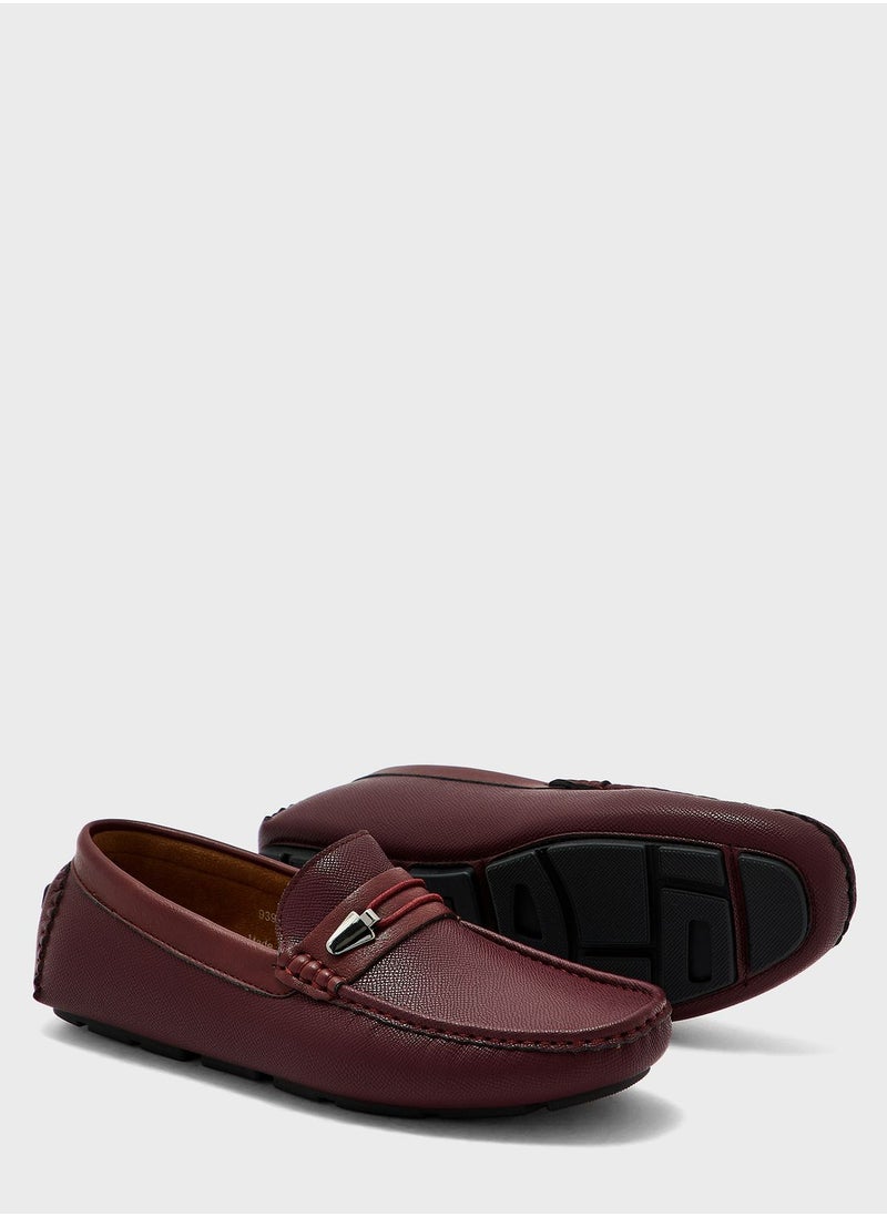 Robert Wood - Saddle Detail Loafers - Image 1