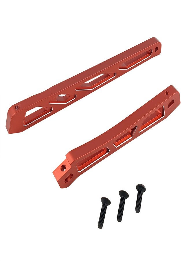 طقم ترقية دعامات هيكل السيارة المصنوع من الألومنيوم شديد التحمل لسيارة Arrma 1/8 Kraton 6S BLX V5، قضيب أمامي وخلفي مقوى من سبائك معدنية (أحمر) - Image 5
