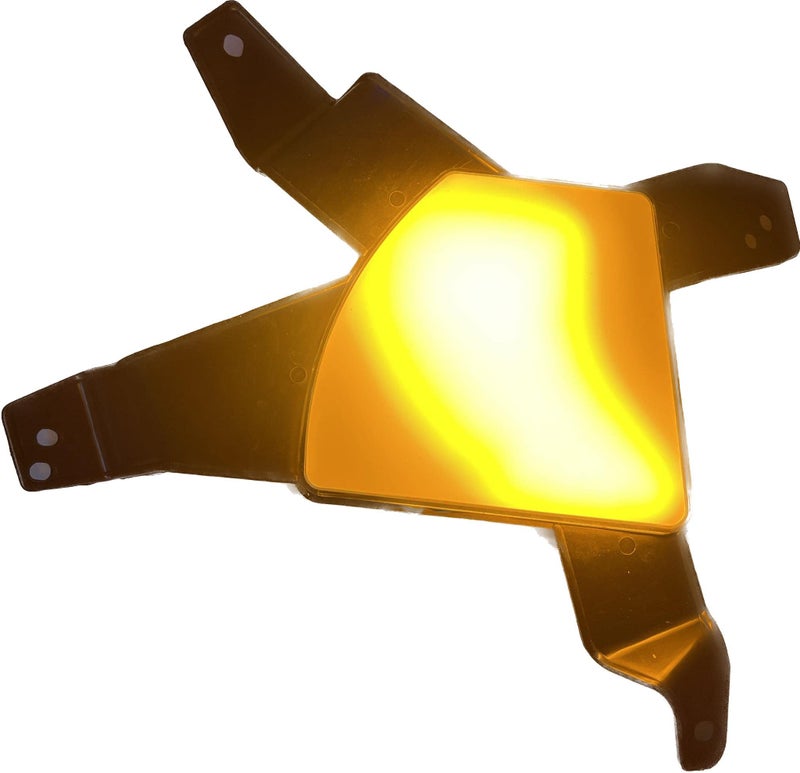 KD K D Fog Lamp Set For Kia Carens (Pair) Halogen White & Indicator Lights Combo Full High Lights - Image 5