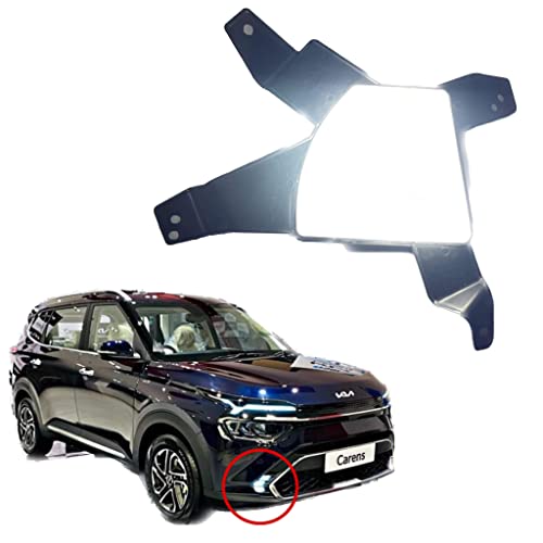 KD K D Fog Lamp Set For Kia Carens (Pair) Halogen White & Indicator Lights Combo Full High Lights - Image 3