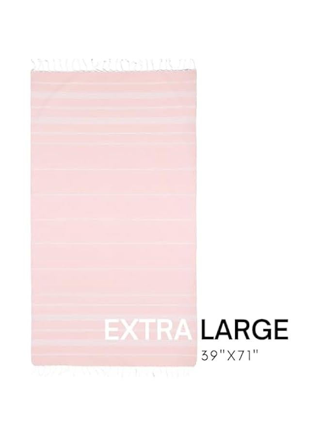 Arabest Large Turkish Beach Towel Bundle: Quick Dry, Sand Free, Lightweight, Oversized 39 x 71 Towel with Travel Bag for Easy Transportation. - Image 3