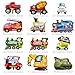 LZYMSZ 12PCS Aluminum Foil Balloons Reusable Helium Mylar Cars Balloon 12 Style Vehicles Balloons for Child kids Birthday Party Supplies Cute Baby Shower Decorations - Image 4