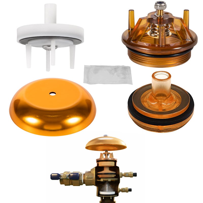 Sunluway For Febco 765-1 Repair Kit, 905-212 Bonnet Poppet Repair Kit & 905-052 Check Valve Assembly & Canopy for Febco 765-1 inch & 1-1/4 inch Backflow Preventer and Vacuum Breaker - Image 1