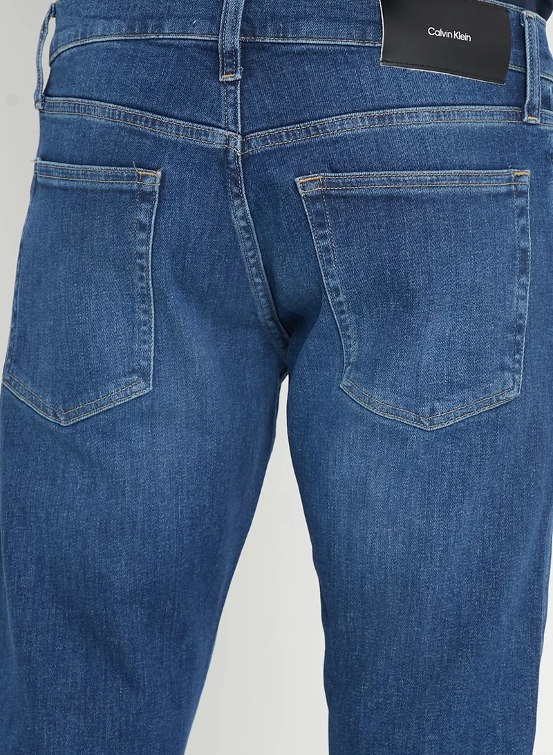 CALVIN KLEIN Slim Lewis Mid Wash Jeans
