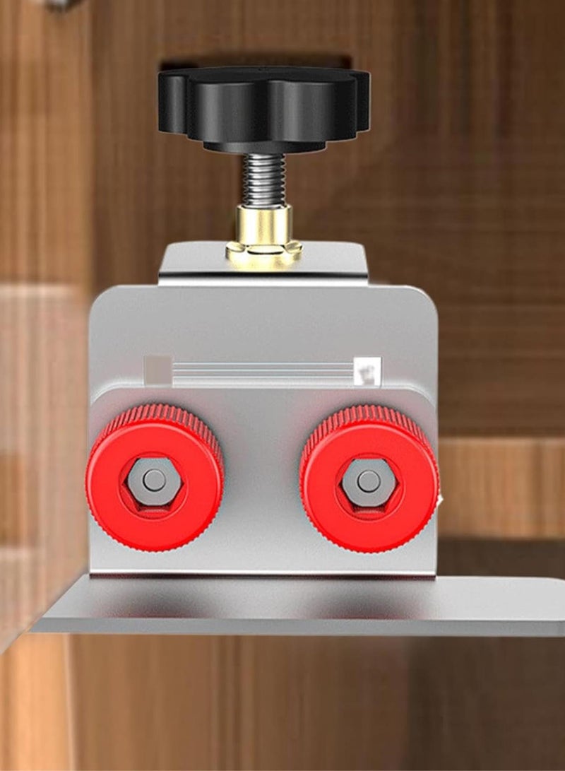 GGOOT Cabinet Clamps for Installing,Cabinet Door Locator Labor-Saving Mount Jig | Precision Manual Positioning Hardware Tool for Kitchen, Basement, Laundry Room - Image 3